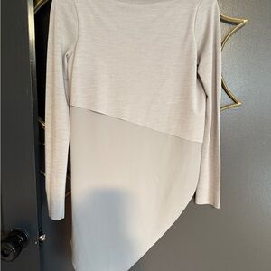 Zara Elegant Cream Knit Top